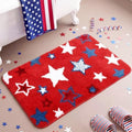 Capoda 1 Pcs Patriotic Bathroom Rug 20 x 30 Inch 4th of July Star Bath Mat by Capoda