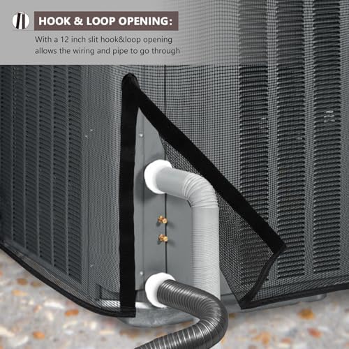 ULTCOVER 2 in 1 Air Conditioner Defender Cover 36W x 36D x 40H in - Image 4