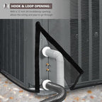 ULTCOVER 2 in 1 Air Conditioner Defender Cover 36W x 36D x 40H in - Image 4