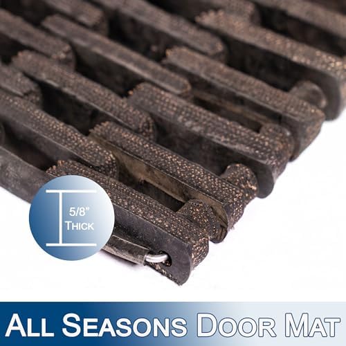 Durable Corporation Durite Outdoor Entrance Mat, Recycled Rubber Tire-Link - Image 4