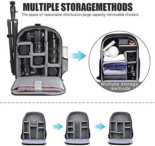 Cwatcun Camera Backpack Trolley Case Bag - Image 3