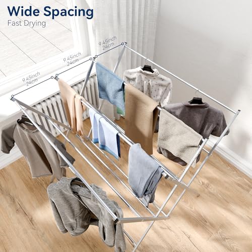 Whitmor Drying Rack Clothing, Foldable Clothes Drying Rack - Image 2