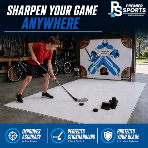 PS Hockey Flooring Tiles for Training 12 x 12“, Training Equipment - Image 3