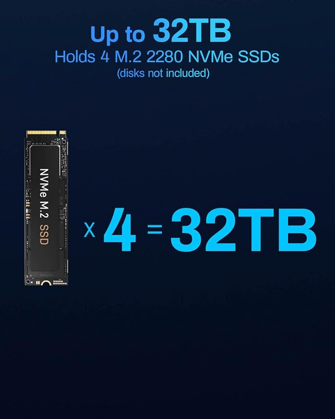 TERRAMASTER F4 SSD NAS Storage - Image 8
