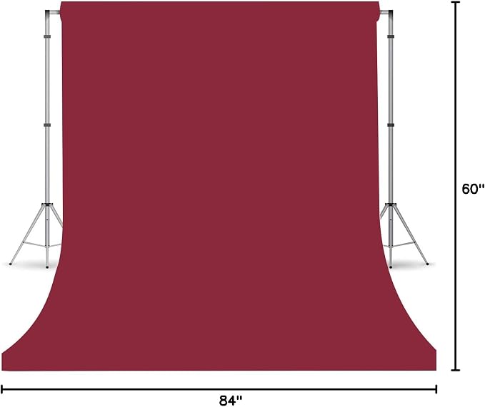 Wine Red Photography Backdrop for Photoshoot, Photo Backdrop Curtain, Perfect - Image 7