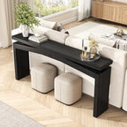 Epecoya 63-Inch Black Console Tables - Image 5