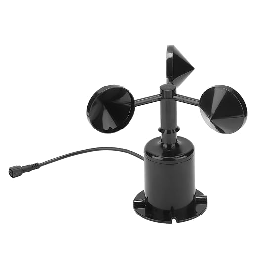 Dioche 3 Cup Anemometer 0-70ms Pulse Output Wind Speed Sensor Anemometer – High - Image 2