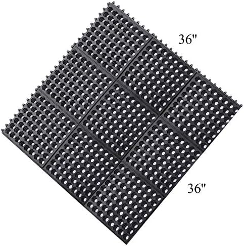 Yesland Anti-Fatigue Rubber Matting, Bath Mat - Image 2