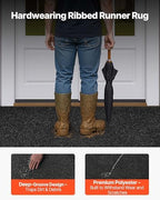 VEVOR Front Door Mat, 8 x 4 ft Commercial Floor Mat - Image 4