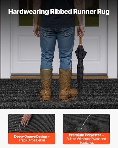 VEVOR Front Door Mat, 8 x 4 ft Commercial Floor Mat - Image 4