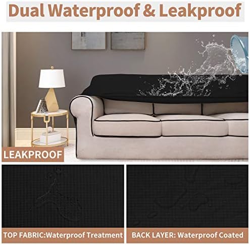 Easy-Going 100% Waterproof Oversized Chair Couch Cover, Stretch Sofa Cover - Image 3