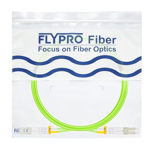 FLYPROFiber- 10M/33ft OM5 LC to LC Fiber Patch Cable, Length Options: 0.2m-20m - Image 7