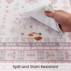 3x5 Area Rug Washable Non Slip Carpet - Image 5