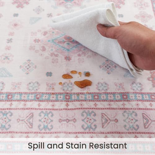 3x5 Area Rug Washable Non Slip Carpet - Image 5