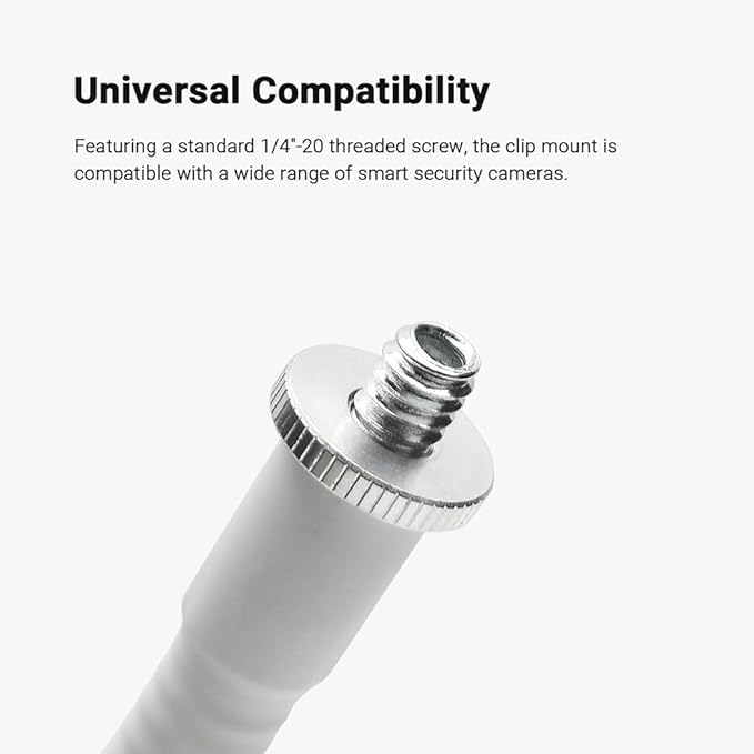 Holicfun Clip Mount for Ring, Google Nest, and Arlo Indoor Outdoor Cameras - Image 5