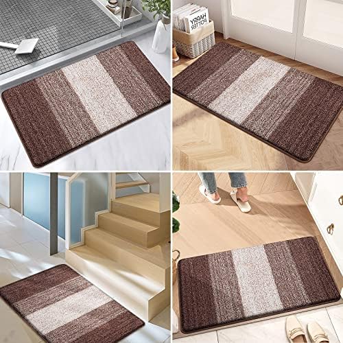 Kitinjoy Indoor Outdoor Door Mat, 48x30 Non-Slip Dirt Trapper Doormats - Image 6