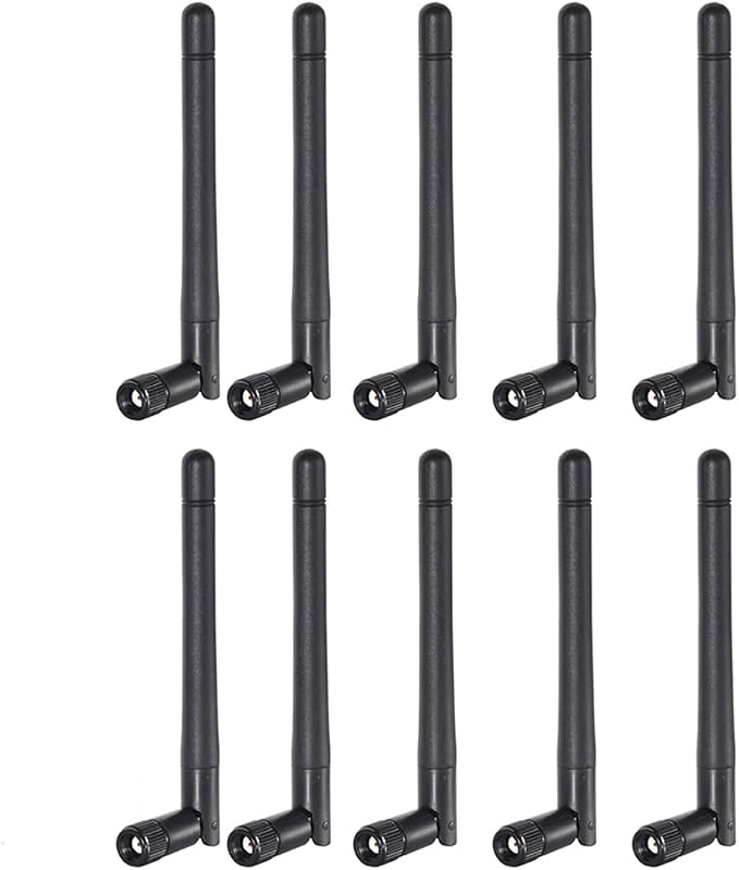 Bingfu Dual Band WiFi 2.4GHz 5GHz 5.8GHz 3dBi MIMO RP-SMA Male Antenna by Bingfu-AntennasConnectivity