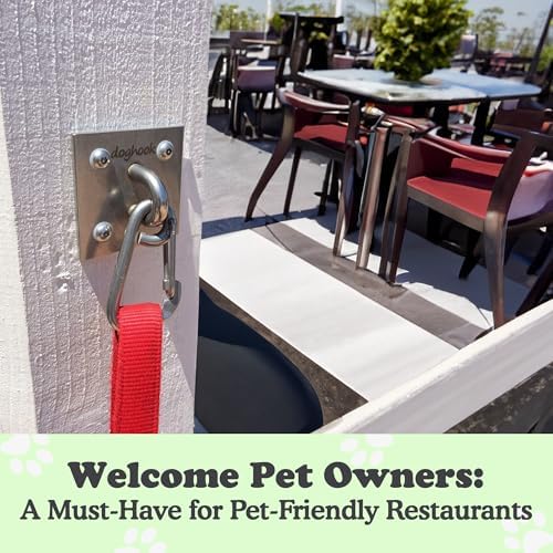 Canine Hitch- Secure Dog Leash Parking Wall Large Hook - Image 5