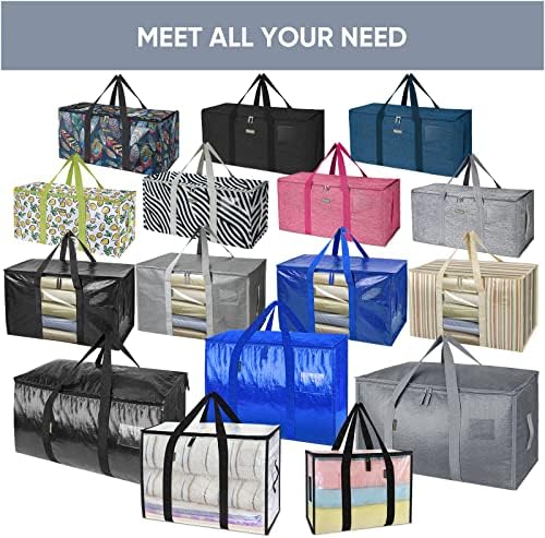 TICONN 4 Pack Extra Large Moving Bags Heavy Duty - Image 5