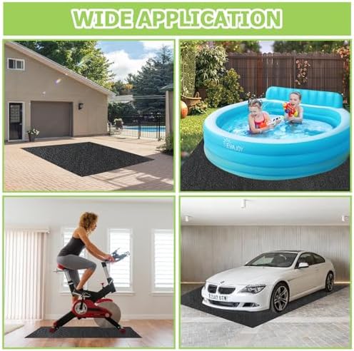 6x4FT Outdoor Storage Shed Floor Mat, Tent Carpet - Image 7