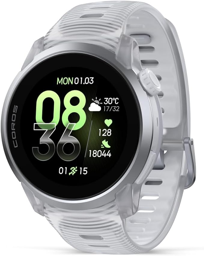 COROS PACE 4 Ultralight Sport GPS Watch, 1.2" AMOLED Touchscreen, 19 Days of by COROS
