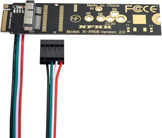 BCM94360CD BCM94360CS BCM943602CS BCM94360CS2 WiFi Card to M.2 NGFF Key-M NVME by NFHK