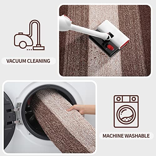 Kitinjoy Indoor Outdoor Door Mat, 48x30 Non-Slip Dirt Trapper Doormats - Image 5