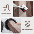 Kitinjoy Indoor Outdoor Door Mat, 48x30 Non-Slip Dirt Trapper Doormats - Image 5