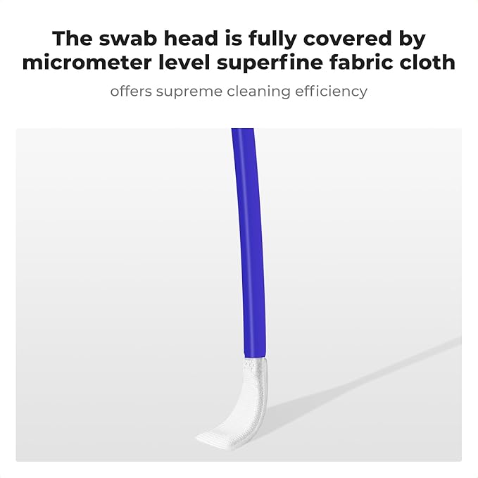 K&F CONCEPT 12mm Micro Four-Thirds 4/3 Sensor Cleaning Swab*10 + 20ml Sensor - Image 5
