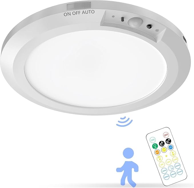 Koopala Battery Operated LED Ceiling Lights Fixture by KoopalaLEDlight