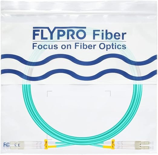 FLYPROFiber- LC to LC Fiber Patch Cable OM3, Length Options: 0.2m-200M/656ft - Image 7