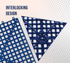 Mytee Products 24 Pack 12"x12" 1/2" Thick Non Slip Interlocking Self Drainage - Image 4