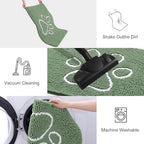 Smiry Dog Door Mat for Muddy Paws, Absorbent Non Slip Dirt Trapper - Image 6