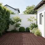Interlocking Deck Tiles, 44 Pack, Outdoor Waterproof Plastic Balcony Decking - Image 7
