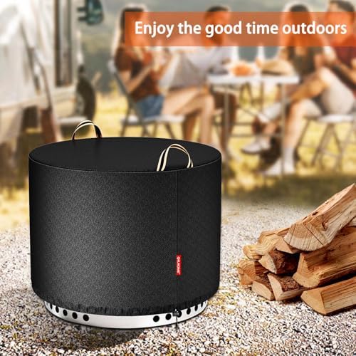 QH.HOME for Solo Stove Bonfire 19" 100% Waterproof Smokeless Fire Pit Cover - Image 5