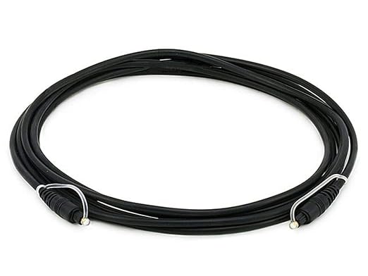 Monoprice 12ft Optical Toslink 5.0mm OD Audio Cable by Monoprice