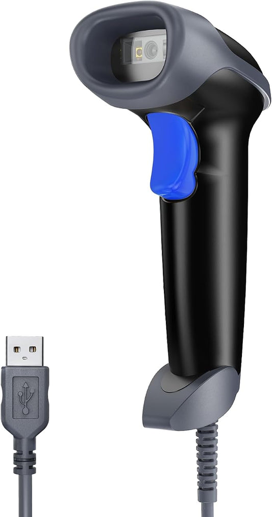 Eyoyo USB 2D Handheld Barcode Scanner, PDF417 Data Matrix Bar Code Reader by Eyoyo