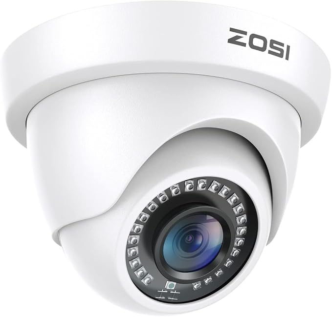 ZOSI 2MP 1920TVL Hybrid 4 in 1 TVI CVI AHD CVBS Security Camera, 1080P HD by ZOSI