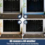 Extra Large Front Door Mat Outside Entrance Indoor Doormat, Outdoor Door Mats - Image 6