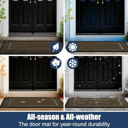 Extra Large Front Door Mat Outside Entrance Indoor Doormat, Outdoor Door Mats - Image 6