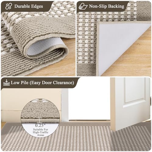 Ileading Indoor Door Mat 3x5ft Absorbent Dog Mats - Image 4