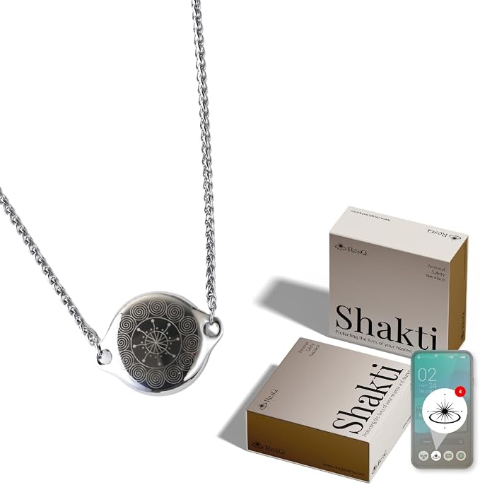 ResQ Safety Necklace for Women, Medical Alert & Personal Alarm Necklace by ResQ