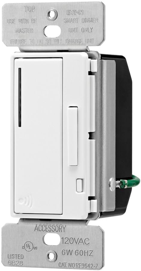 EATON RF9642-ZDW Z-Wave Plus | Accessory Dimmer | White - by Eaton