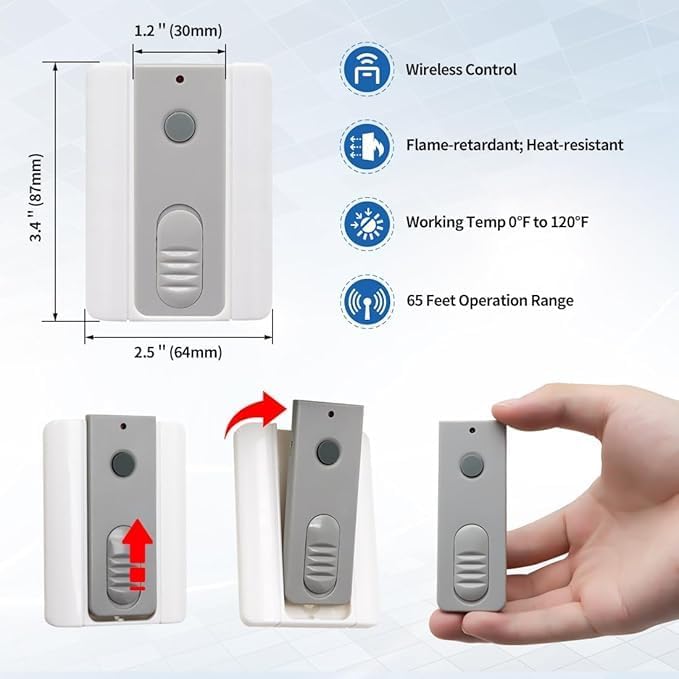 TOPENS TC173 Wireless Push Button - Image 3