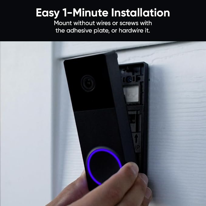 WYZE Wireless Duo Cam Video Doorbell, Battery Powered, 2K Full HD Video - Image 6