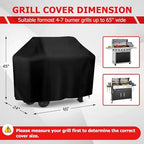 iCOVER Grill Cover, 65 inch BBQ Grill Cover - Image 2