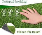 Artificial Grass Fake Grass Lawn Turf 8 ft x 84 ft, GL Realistic Synthetic Pet - Image 2