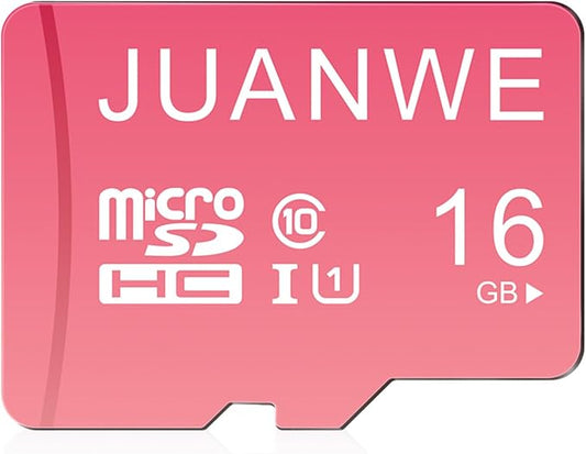 JUANWE 16GB Micro SD Card microSDHC Memory Card by JUANWE