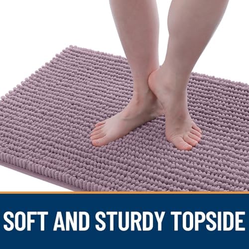 OLANLY Dog Door Mat for Muddy Paws 36x24, Extra Absorbent Chenille Mud Mat - Image 3