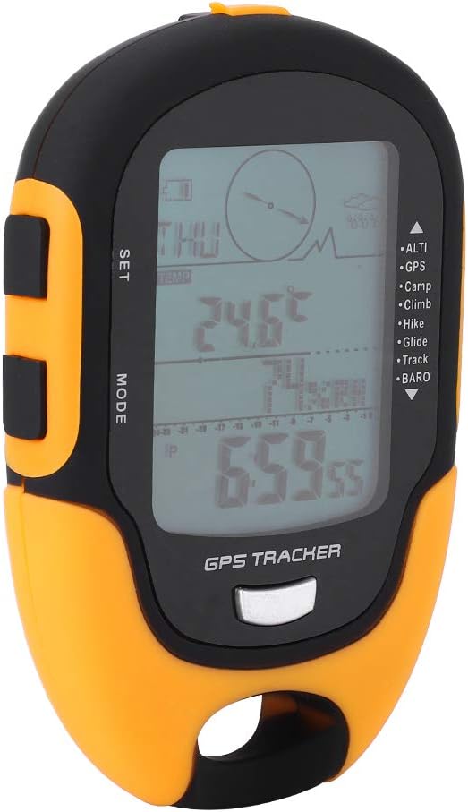 Multifunction Digital Altimeter, Waterproof Handheld GPS Navigator Tracker - Image 7